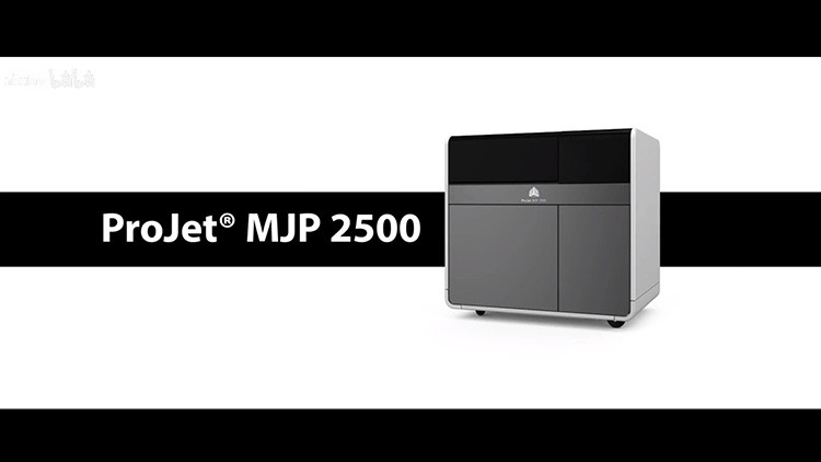 ProJet MJP 2500/2500 Plus 高質(zhì)量、高速度且易于使用的多噴頭3D打印機(jī)